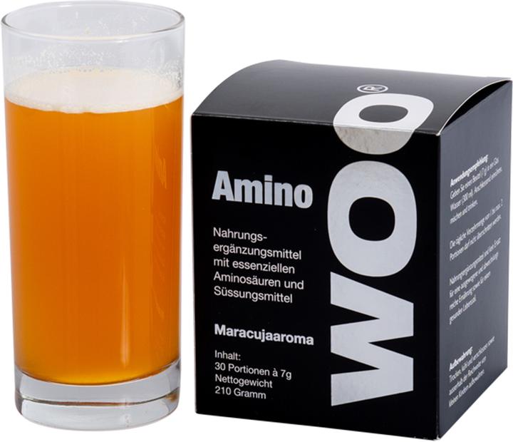 Immagine prodotto Woo Integratore alimentare Amino 30 x 7g (30 Pezzo/i, Polvere, 210 g)