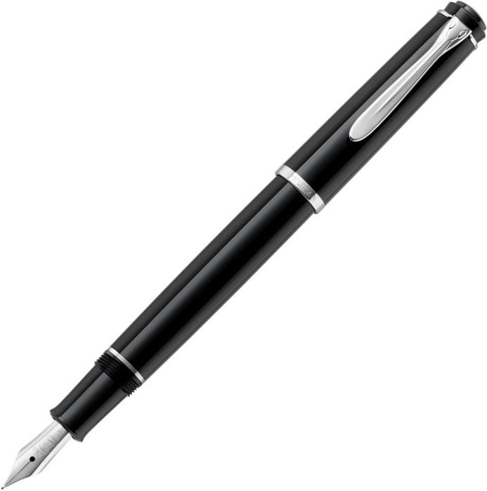 Actual product image Pelikan nfilling pen P205 Classic M (Black, Silver, 1 x)