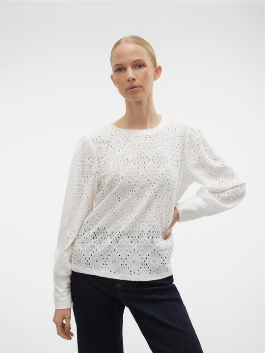 Produktbild Vero Moda Vmolina Lace Ls Top Jrs Top (XS)
