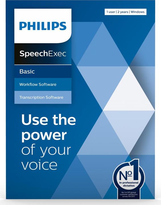 Philips SpeechExec Basic Transcribe 11 Software LFH 4622 (HW) (0.10 GB)