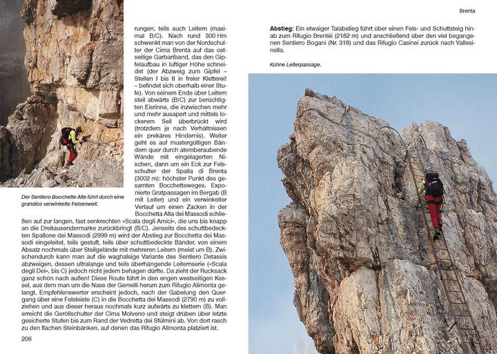 Produktbild Klettersteige Dolomiten - Brenta - Gardasee (Deutsch, Mark Zahel, 2023)