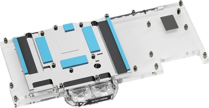 Produktbild Barrow LRC2.0 full coverage GPU Water Block for EVGA 3090/80 FTW3 Aurora RGB - Acryl