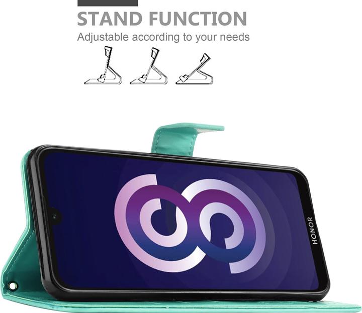 Produktbild Cadorabo Flower Book Cover (Huawei Y5 (2019), Honor 8s)