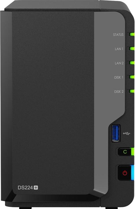 Produktbild Synology DS224+ (2 x 2 TB, WD Red Plus)