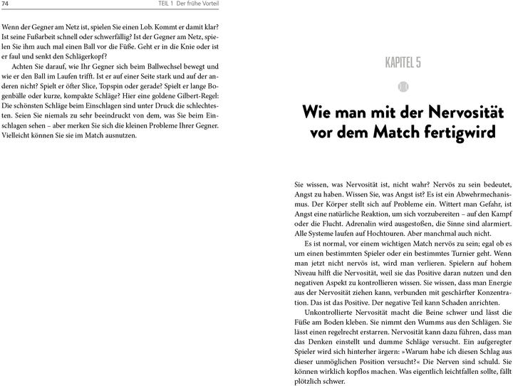 Actual product image Winning Ugly – Mentale Kriegsführung im Tennis (German, Brad Gilbert, 2021)