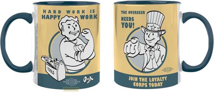 DEVplus Fallout Tasse Vault Poster (330 ml, 1 x)