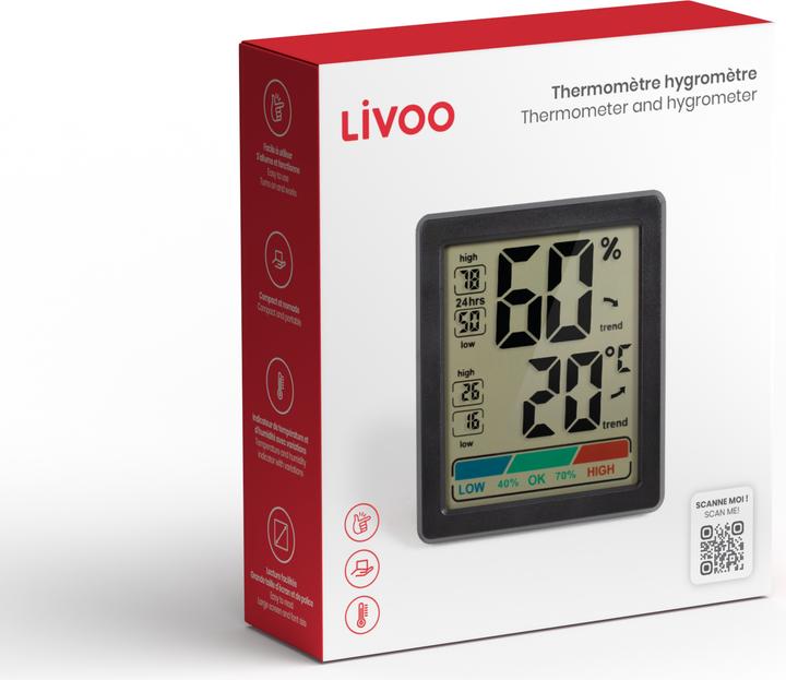 Immagine prodotto Livoo Termometro e igrometro
