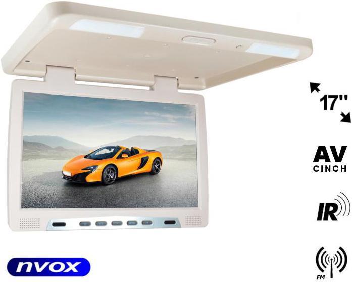 Nvox Suspended ceiling monitor lcd 17 inch led and fm