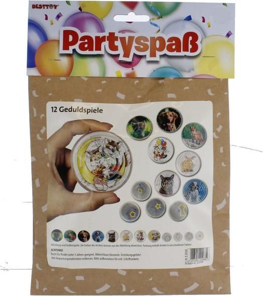 Produktbild Besttoy Partyspass - 12 Geduldspiele