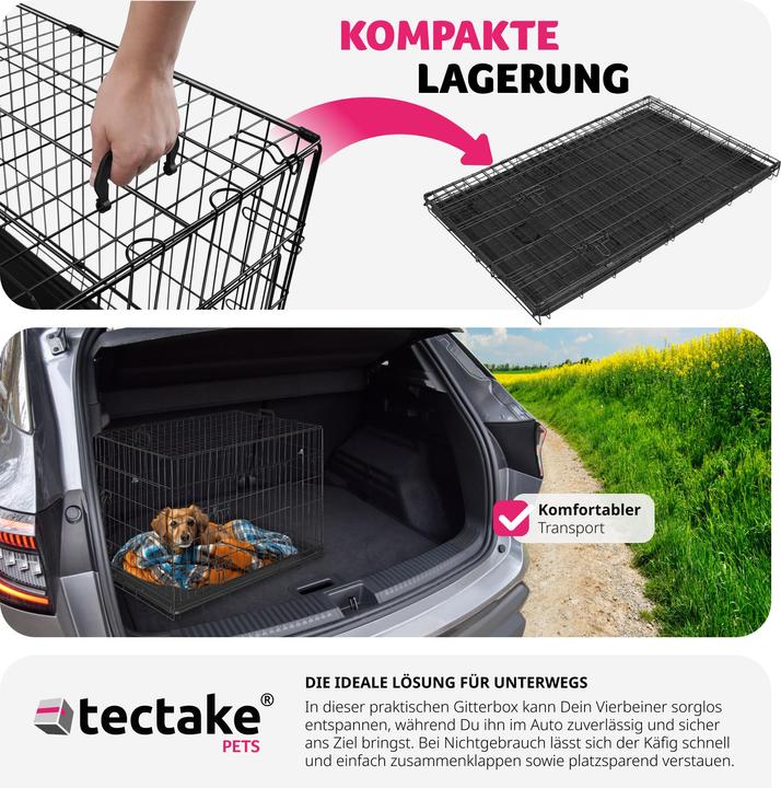 Produktbild tectake Luna (Hund, Faltbar)