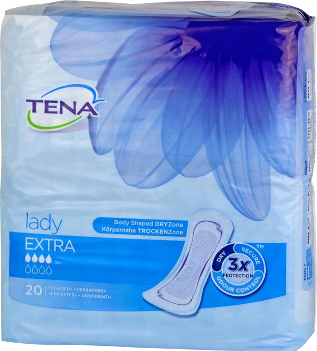 Immagine prodotto Tena Solette LADY per incontinenza vescicale EXTRA (20 x, Normale)