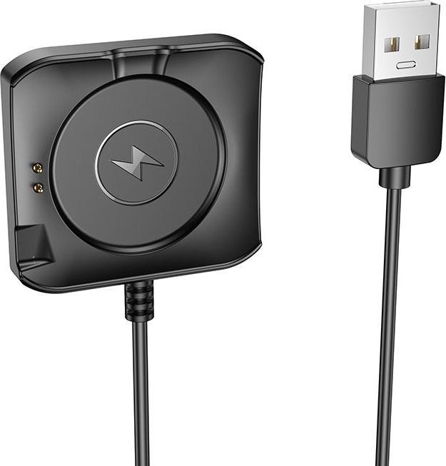 Image du produit Hoco Cable charging cable for smartwatch Y28 0,6 m black