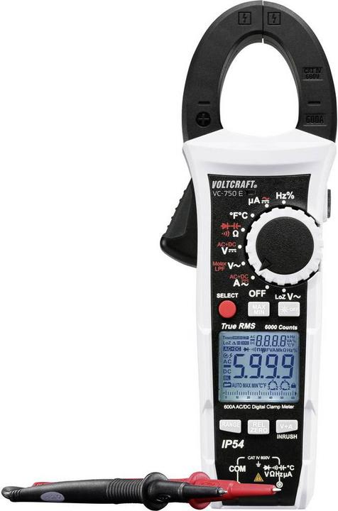 Voltcraft Stromzange VC-750 E (CAT IV 600V)