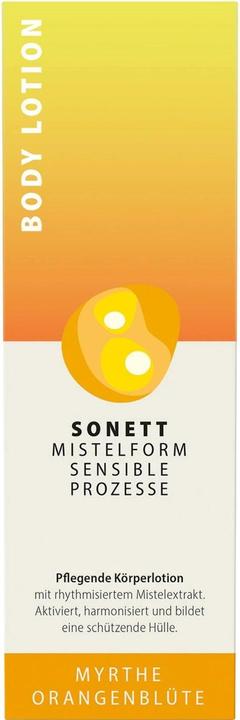 Actual product image Sonett V! Mistletoe Body Lotion Myrtle-Orange Blossom (Body lotion, 145 ml)