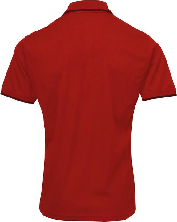 Actual product image Premier Contrast Coolchecker polo shirt (XL)