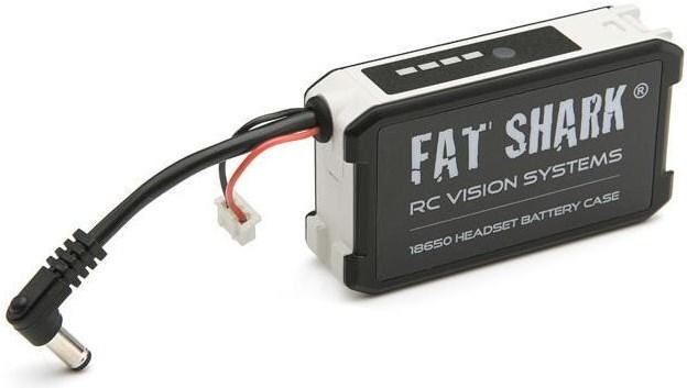 Actual product image Fat Shark Battery case for 18650 LiIon batteries