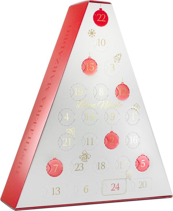 Marzadro Calendrier de l'Avent des spiritueux (24 x 5 cl, 24 x 10 cl)