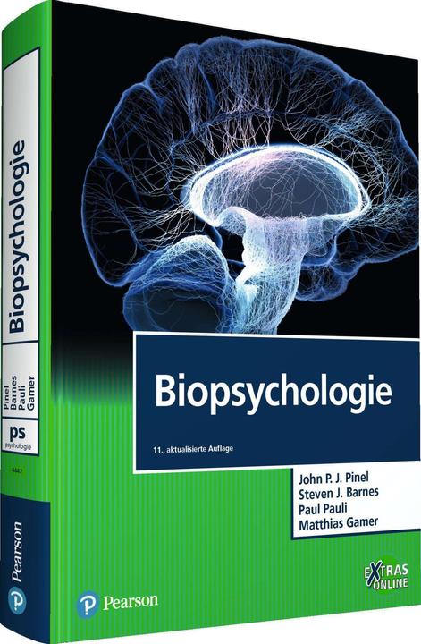 Actual product image Biopsychologie (German, Paul Pauli, Steven J. Barnes, Matthias Gamer, John P. J. Pinel, 2024)