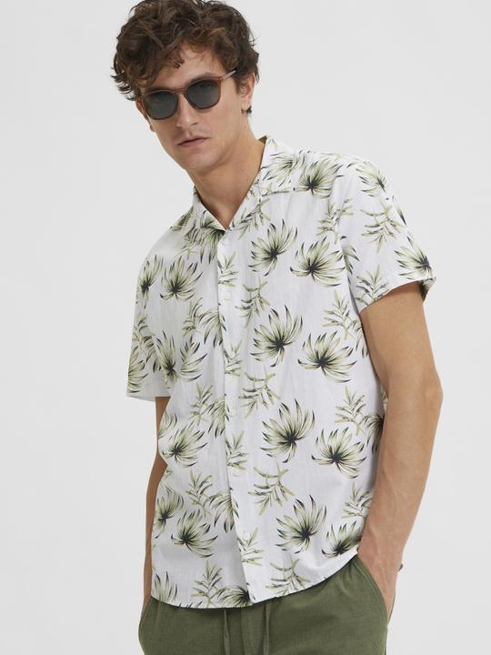 Image du produit Selected Homme Chemise cubaine en lin (M)