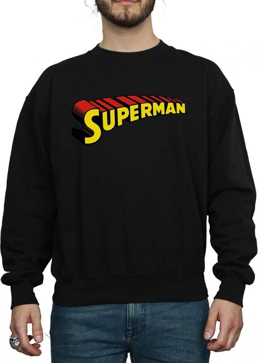Actual product image Mens Superman Telescopic Loco Sweatshirt (XXL)