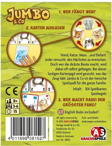 Image du produit Abacus Jumbo Co. (Allemand)