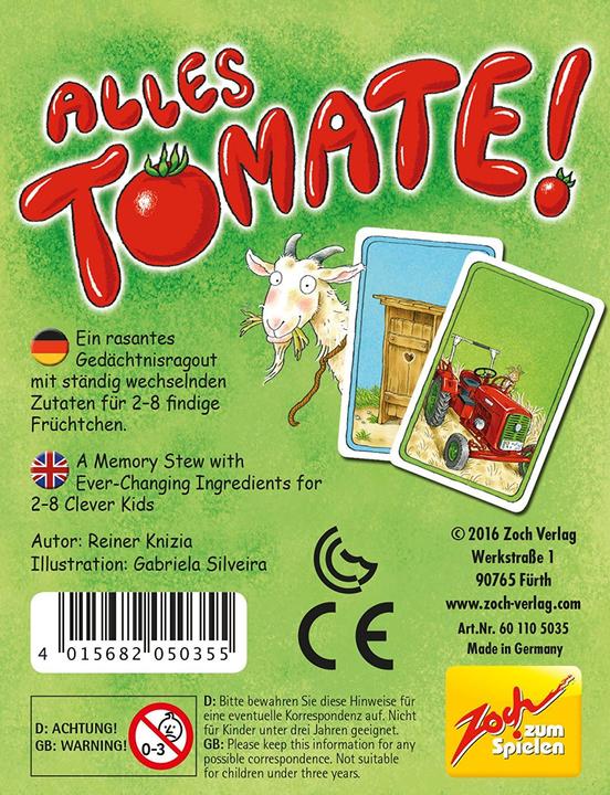 Produktbild Zoch Alles Tomate! (Deutsch)