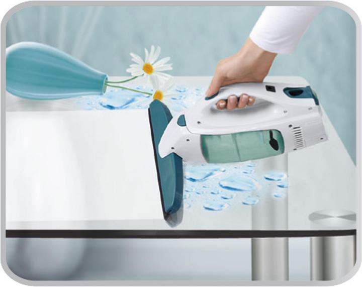 Image du produit Leifheit Aspirateur de vitres avec manche et lave-vitre