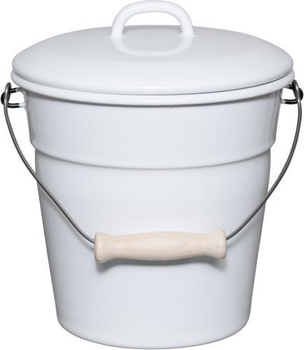 Actual product image Riess Bioeimer mit Deckel ø 20 cm 3.5 l Emaille (3.50 l)