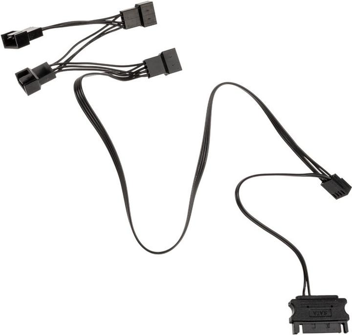 Actual product image Kolink 1-4 PWM fan splitter cable