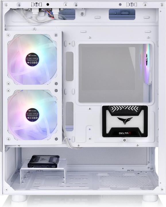 Immagine prodotto Thermaltake Visualizza 170 TG ARGB Snow White (mATX, Mini-ITX)
