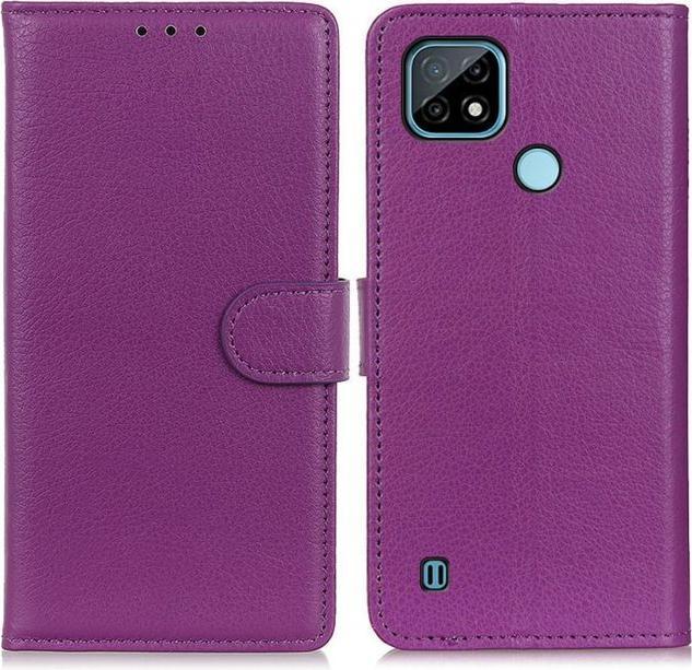 Actual product image MU Classic Litchi Leather Bookcover Series (Nokia C21)