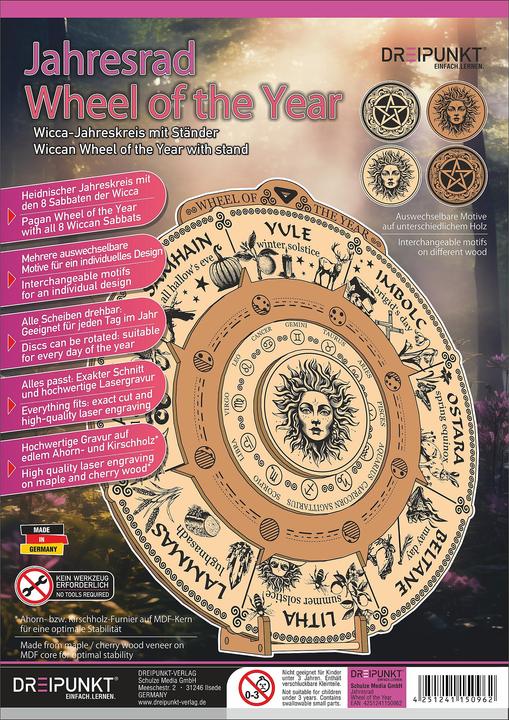 Actual product image Year wheel kit / Pagan year wheel
