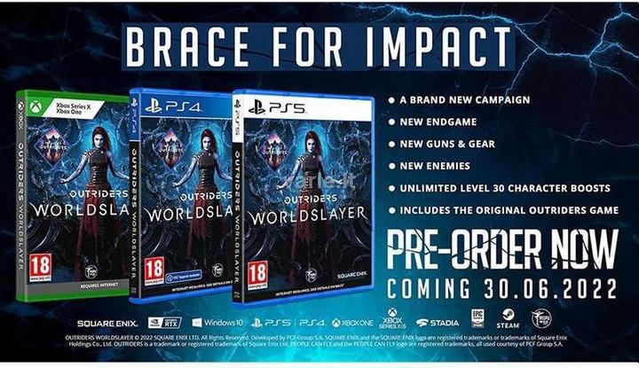 Produktbild Square Enix Outriders Worldslayer PS5 (PS5)