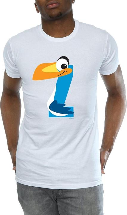Actual product image Disney Mens Alphabet Z Is For Zazu T-Shirt (XL)
