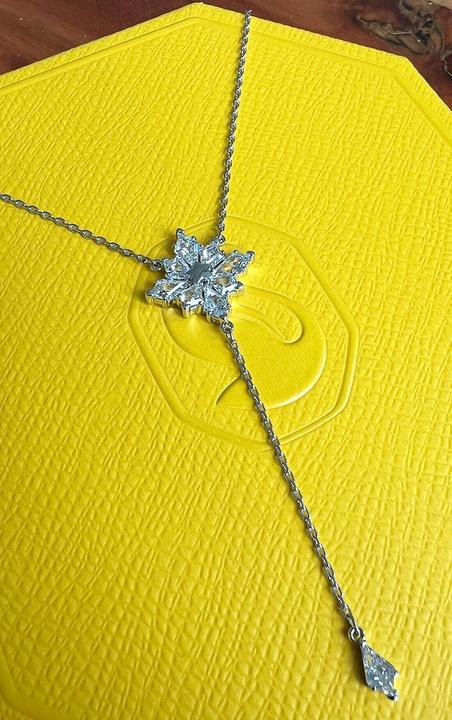 Produktbild Swarovski Collier Stella Y-Kette 5652003 (Rhodiniert, 38 - 48 cm)