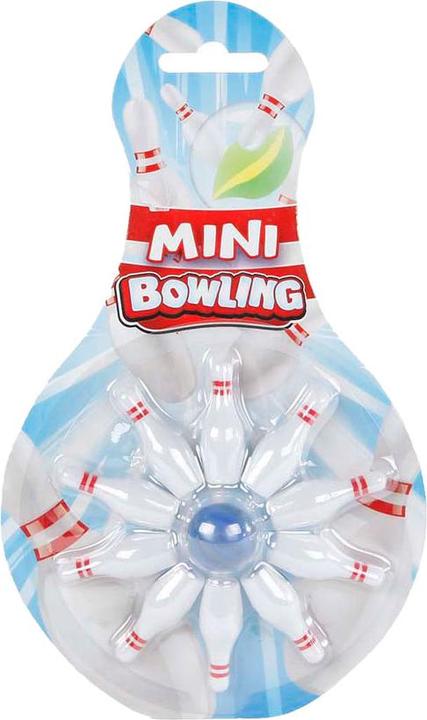 Image du produit Jeu de bowling à doigts avec 10 quilles et billes, 11 pcs.