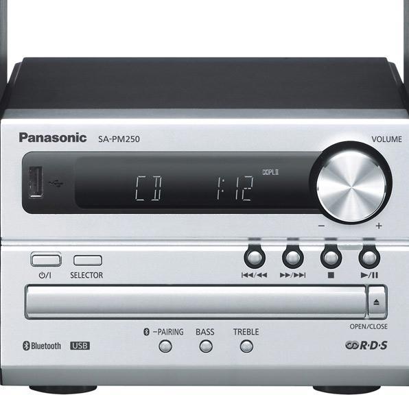 Produktbild Panasonic Sc-Pm250eg (CD Player, Bluetooth, 2x 10 W)