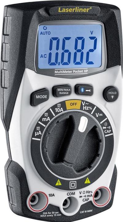 Actual product image Laserliner MultiMeter Pocket XP (CAT IV 600V, CAT III 600V)