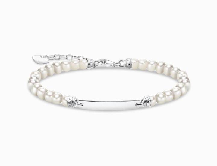 Actual product image Thomas Sabo Pearls bracelet (19 cm, Silver 925)