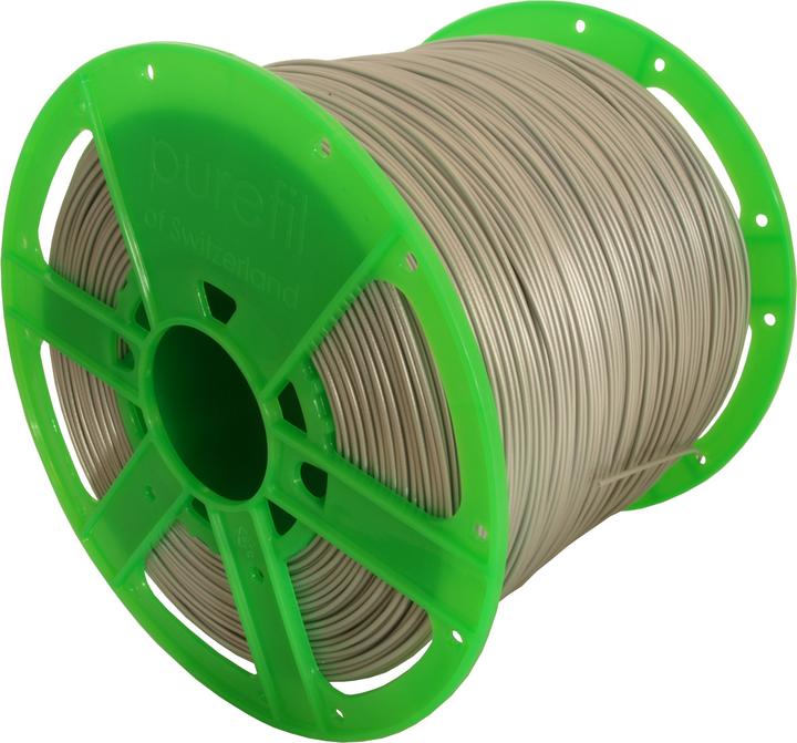 Productafbeelding Purefil FIlament (PLA, 1.75 mm, 2500 g, Zilver)