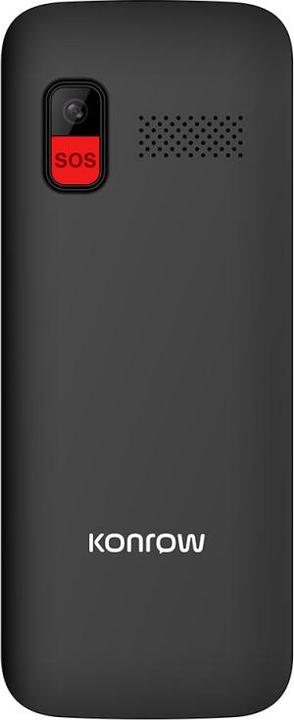 Image du produit Konrow Senior 280 Next 4G (2.8" - Double Sim - Avec Station de charge) Noir (2.80", 4G)