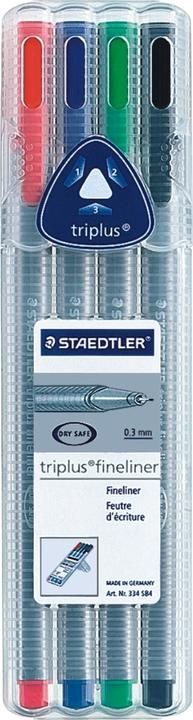 Actual product image Staedtler Fineliner triplus 334 (Multicoloured, 1 x)