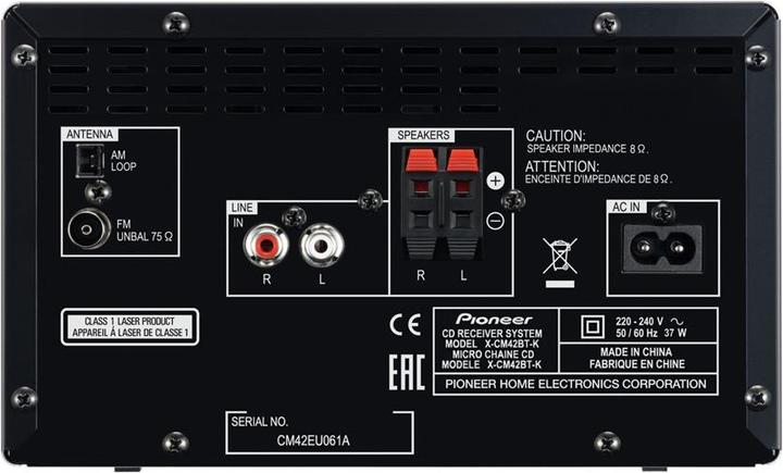 Produktbild Pioneer X-Cm42btd (Bluetooth, 2x 15 W)