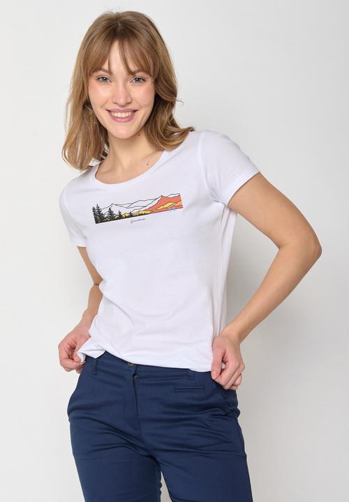 Produktbild Greenbomb Women's Nature Hike Mountains Loves T-Shirt (L)