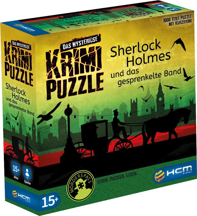 Sherlock Holmes - Murder Mystery Puzzle (1000 pieces)