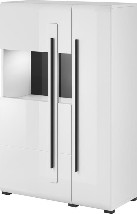 white high gloss, White
