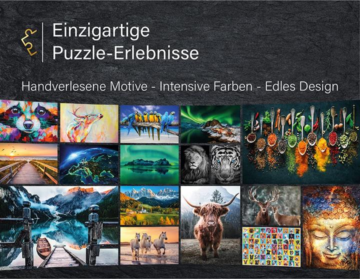 Image du produit Ulmer Puzzleschmiede Puzzle animaux?Hochland? (1000 pcs) (1000 pièces)