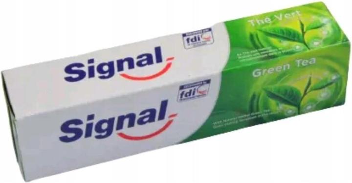 Immagine prodotto Signal Dentifricio Tè Verde o Protezione Cavità Microcalcio Attivo (100 ml)