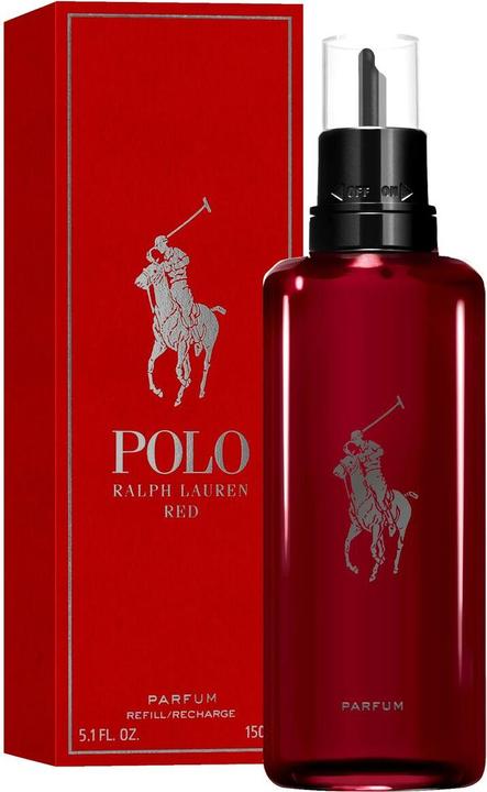 Immagine prodotto Ralph Lauren Polo Red Colonia Uomo Fragranza ambrata e legnosa intensa 5.10 Fl Oz (Eau de parfum, 150 ml)
