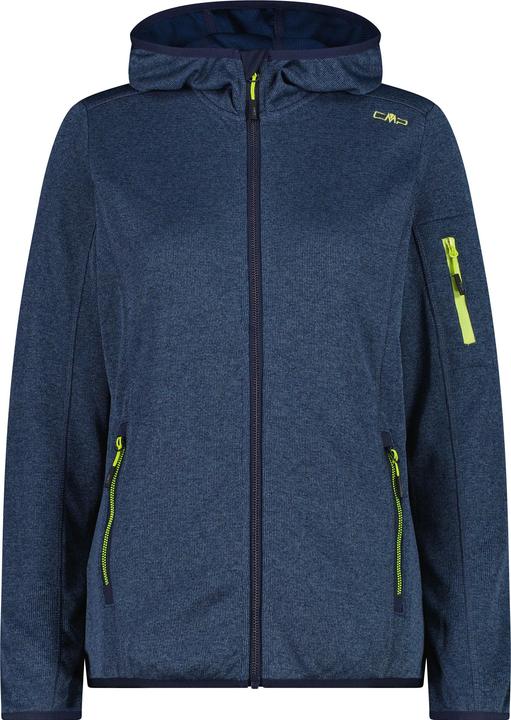 Produktbild CMP Campagnolo Women's Jacket Fix Hood Knitted + Mesh (42, L)